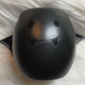 Indigo Bat Mug With Winged Handles And Adorable Face